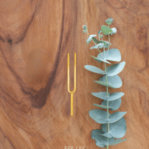 555 Hz Gold Tuning Fork
